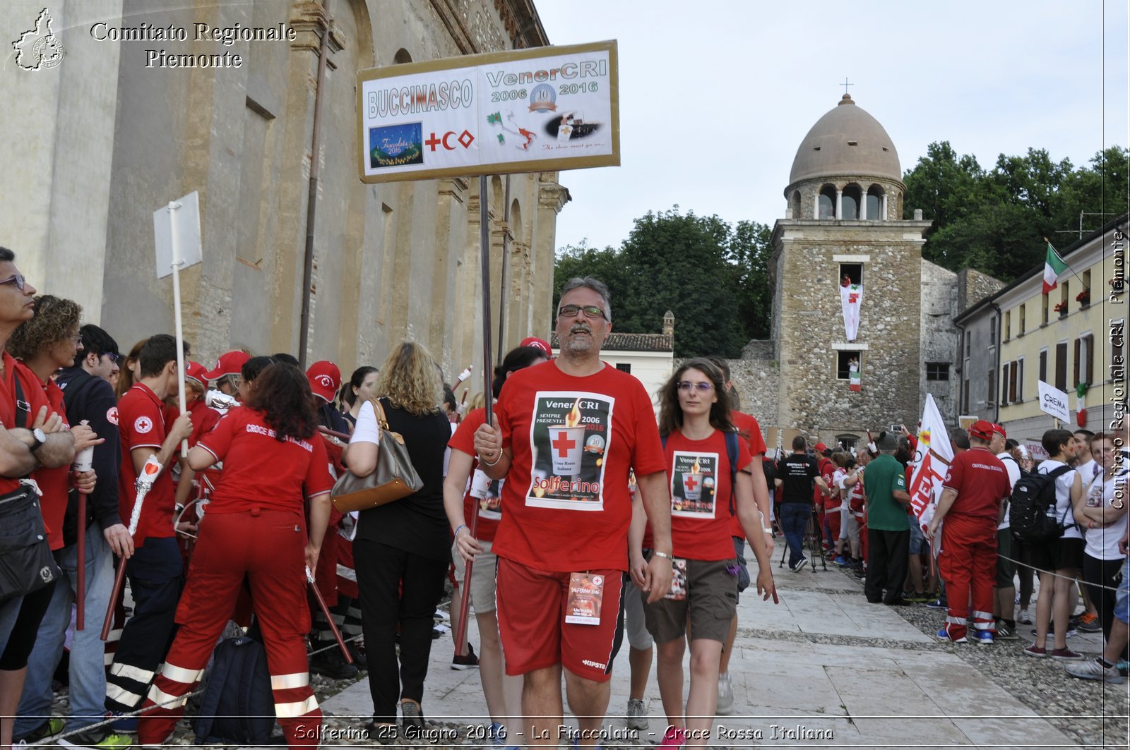 Solferino 25 Giugno 2016 - La Fiaccolata - Croce Rossa Italiana- Comitato Regionale del Piemonte