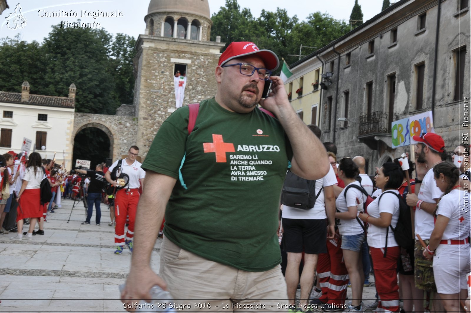 Solferino 25 Giugno 2016 - La Fiaccolata - Croce Rossa Italiana- Comitato Regionale del Piemonte