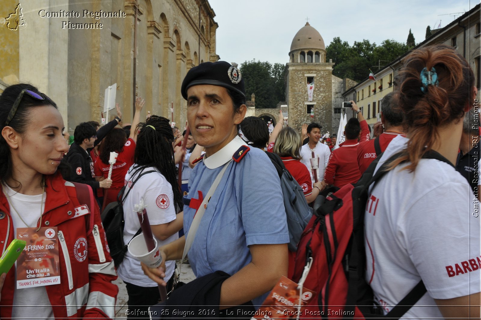 Solferino 25 Giugno 2016 - La Fiaccolata - Croce Rossa Italiana- Comitato Regionale del Piemonte