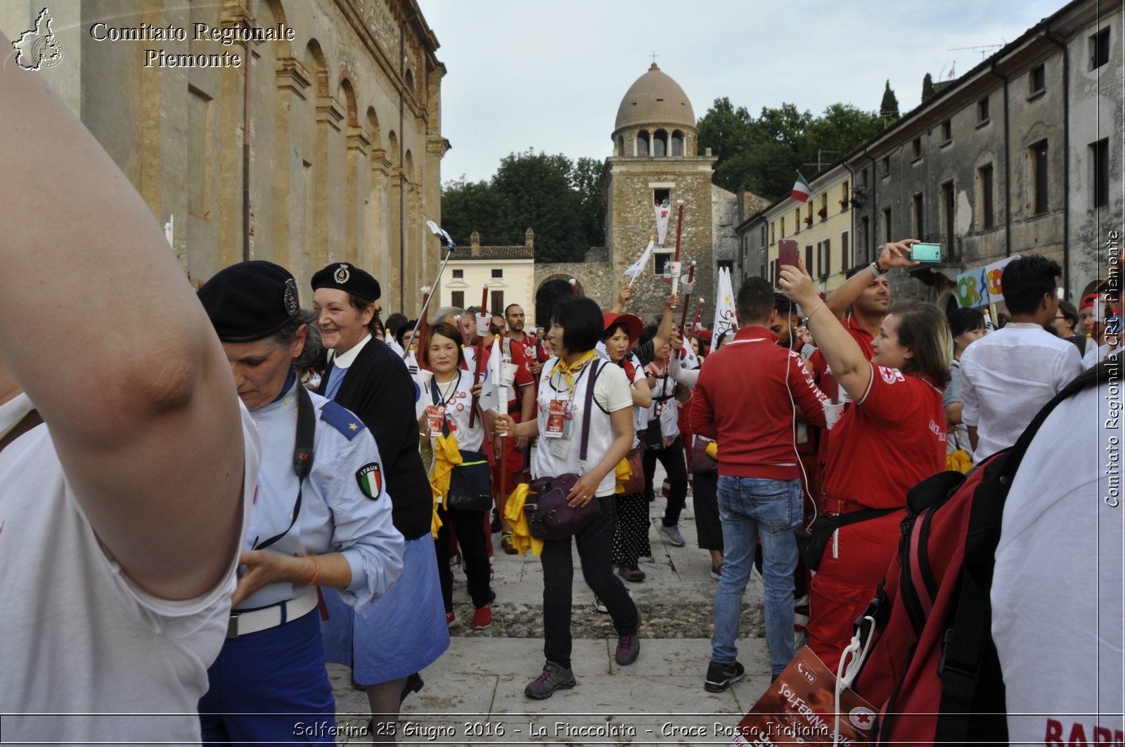 Solferino 25 Giugno 2016 - La Fiaccolata - Croce Rossa Italiana- Comitato Regionale del Piemonte