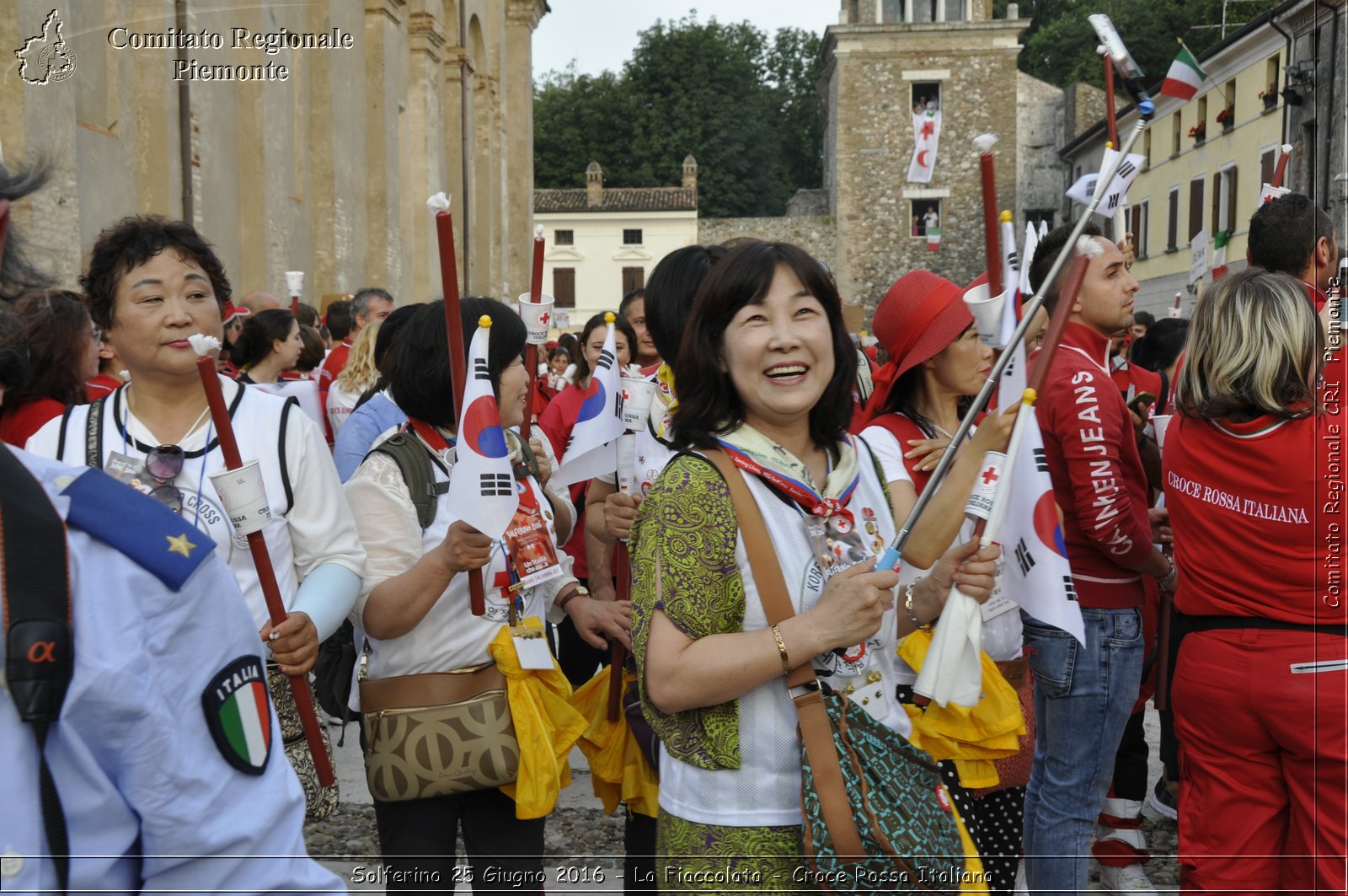 Solferino 25 Giugno 2016 - La Fiaccolata - Croce Rossa Italiana- Comitato Regionale del Piemonte