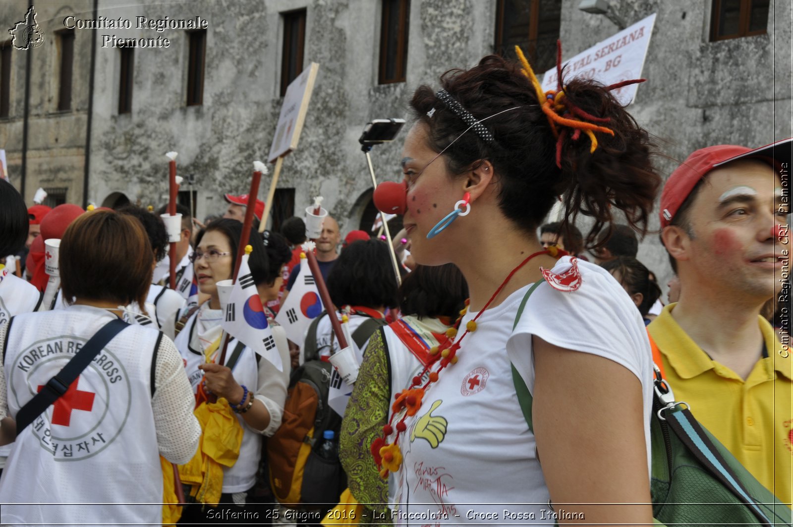 Solferino 25 Giugno 2016 - La Fiaccolata - Croce Rossa Italiana- Comitato Regionale del Piemonte