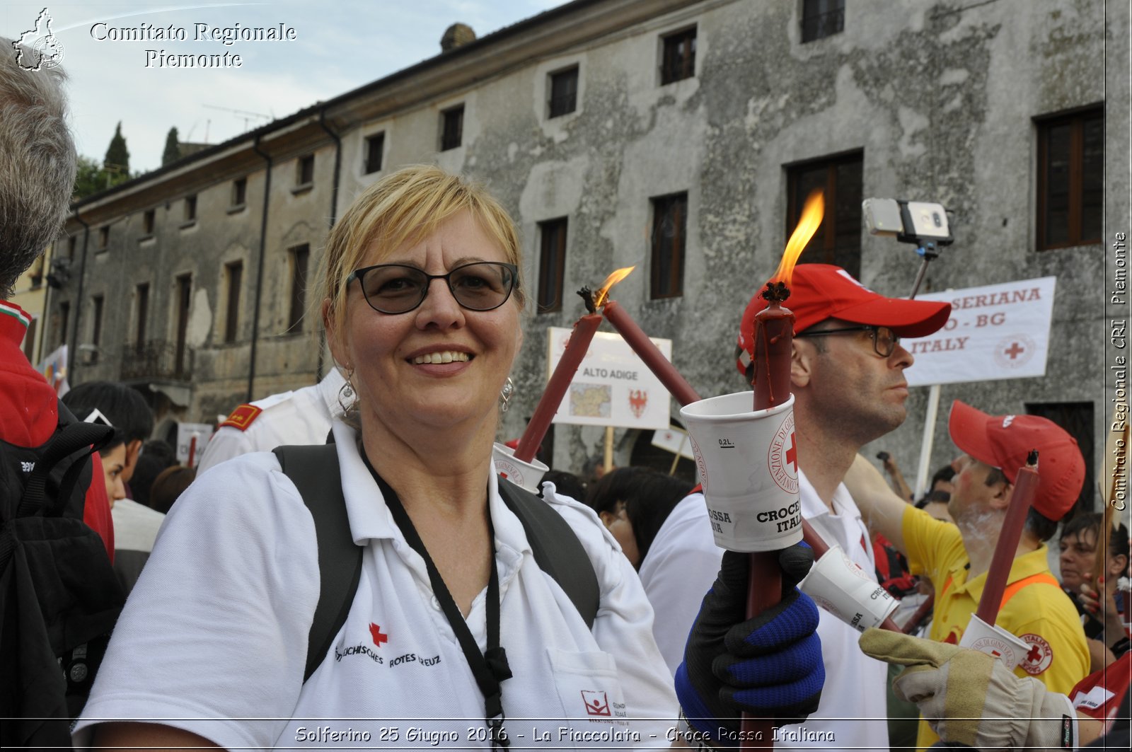 Solferino 25 Giugno 2016 - La Fiaccolata - Croce Rossa Italiana- Comitato Regionale del Piemonte