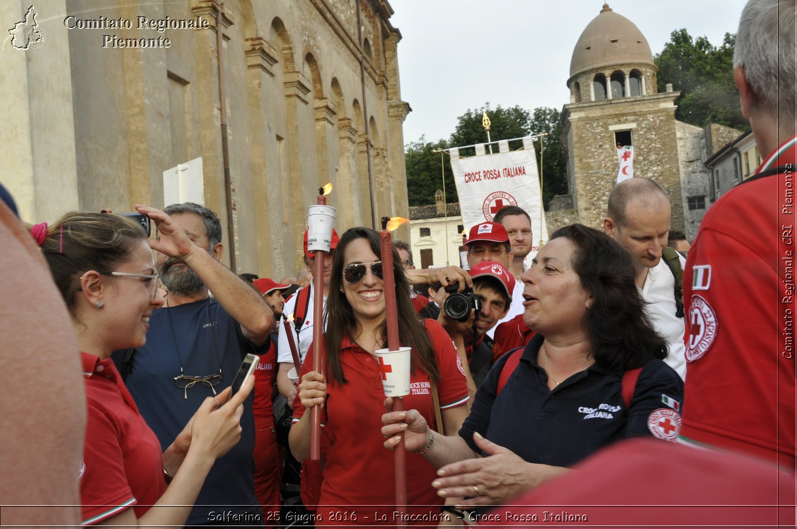 Solferino 25 Giugno 2016 - La Fiaccolata - Croce Rossa Italiana- Comitato Regionale del Piemonte