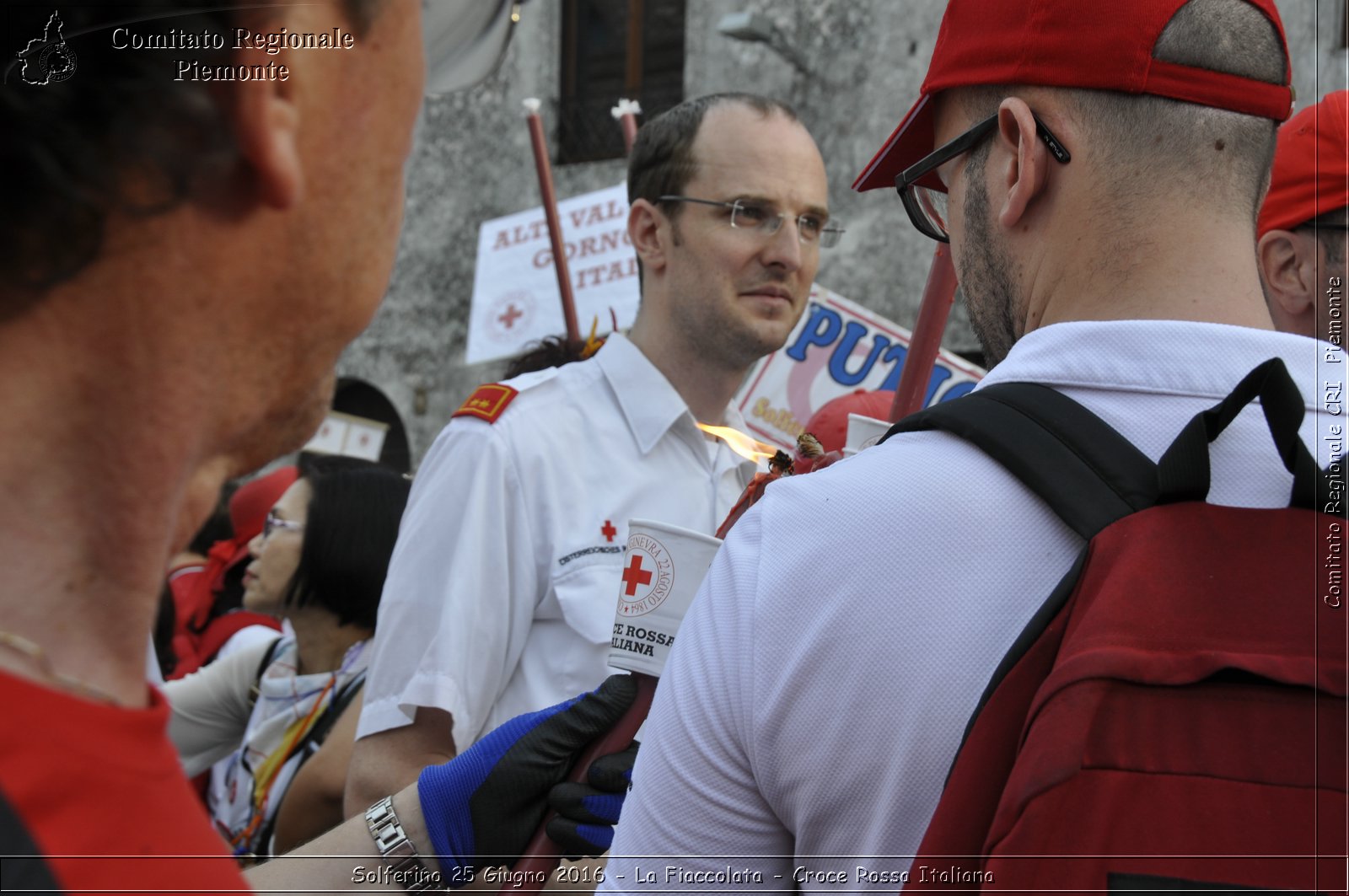 Solferino 25 Giugno 2016 - La Fiaccolata - Croce Rossa Italiana- Comitato Regionale del Piemonte