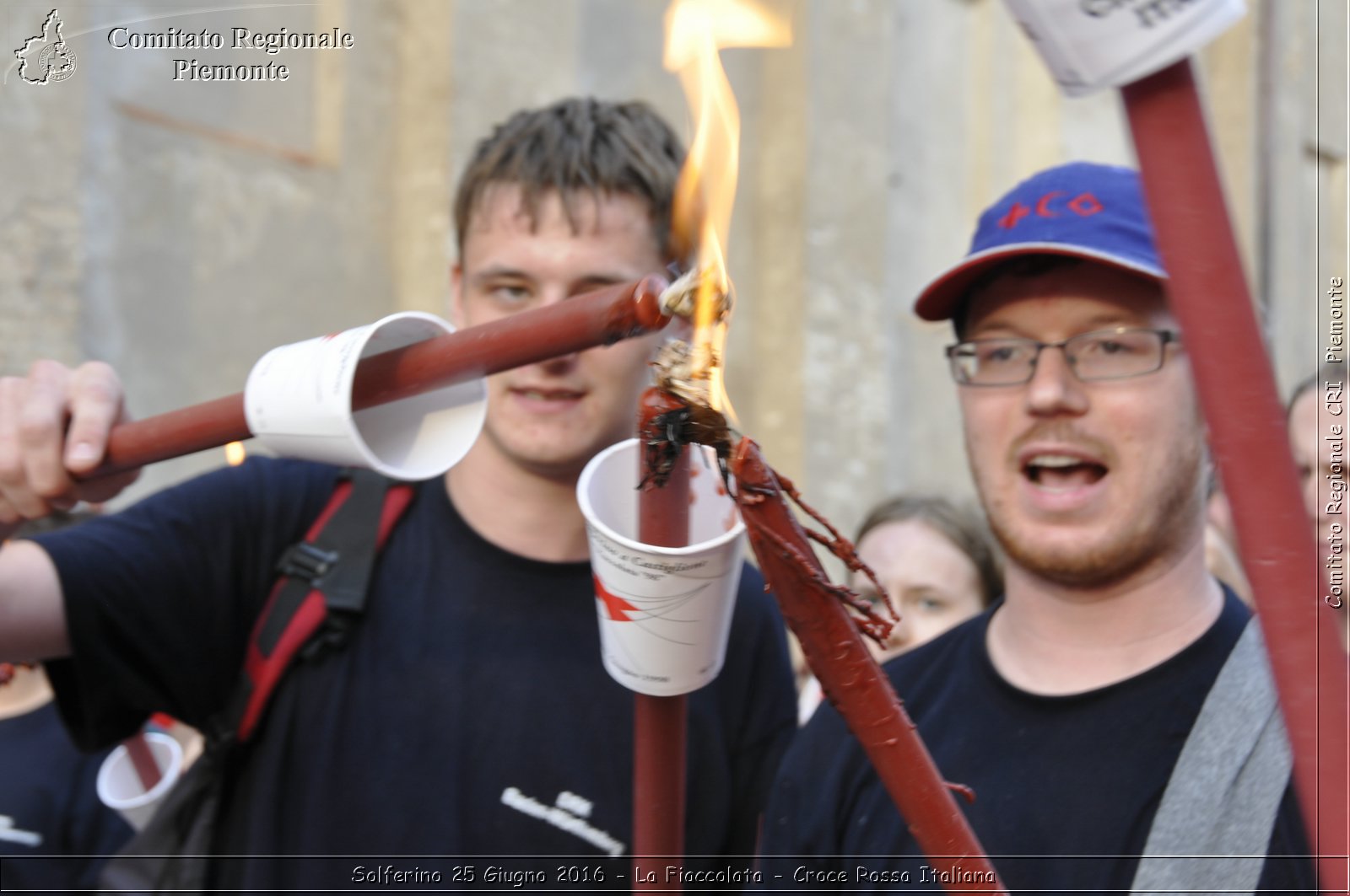 Solferino 25 Giugno 2016 - La Fiaccolata - Croce Rossa Italiana- Comitato Regionale del Piemonte