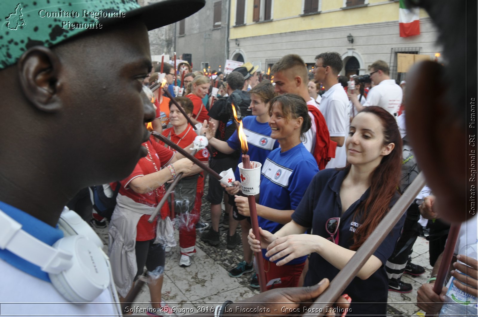 Solferino 25 Giugno 2016 - La Fiaccolata - Croce Rossa Italiana- Comitato Regionale del Piemonte