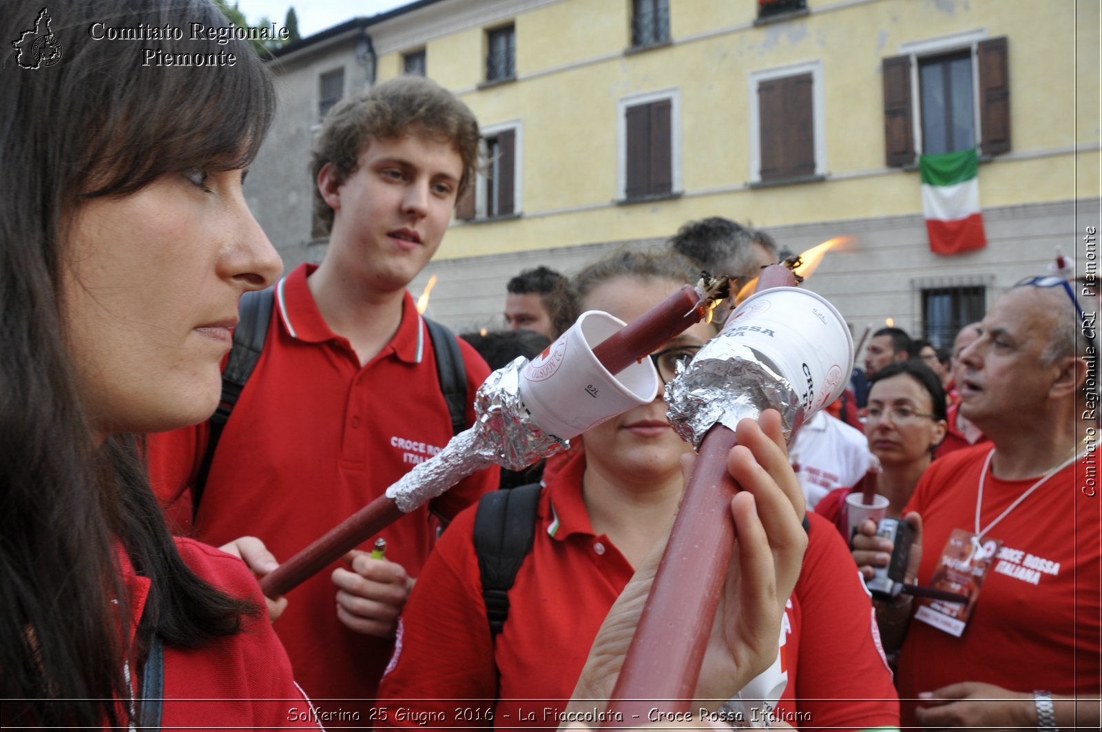 Solferino 25 Giugno 2016 - La Fiaccolata - Croce Rossa Italiana- Comitato Regionale del Piemonte