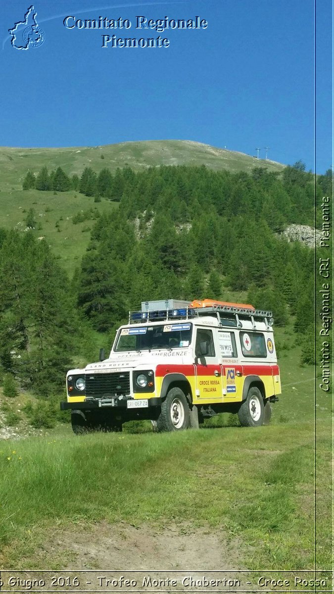 Susa 26 Giugno 2016 - Trofeo Monte Chaberton - Croce Rossa Italiana- Comitato Regionale del Piemonte