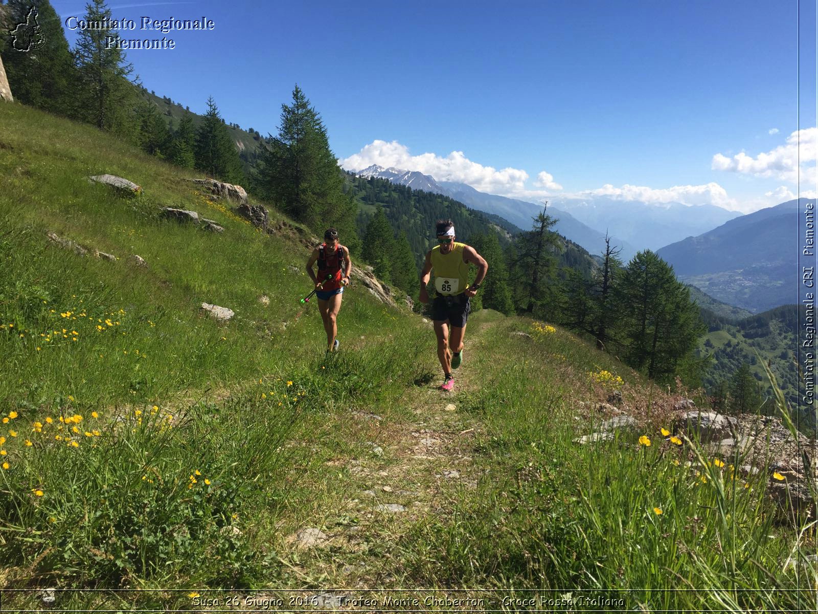 Susa 26 Giugno 2016 - Trofeo Monte Chaberton - Croce Rossa Italiana- Comitato Regionale del Piemonte