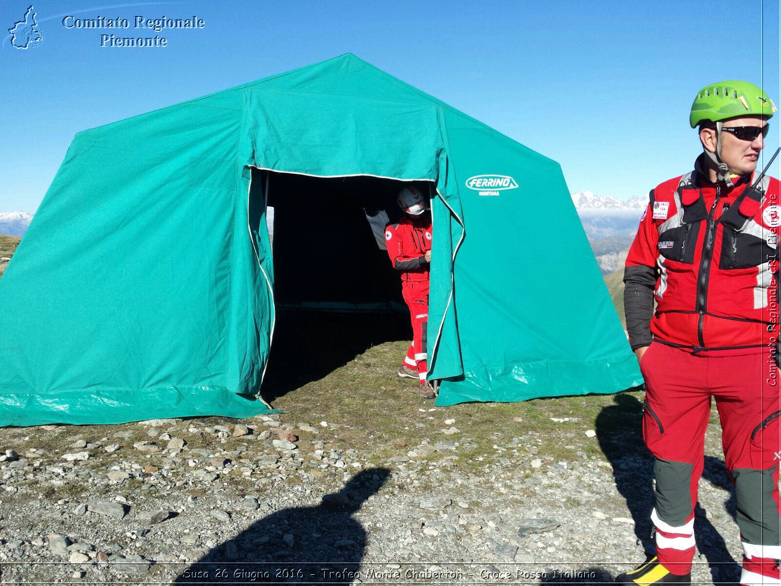 Susa 26 Giugno 2016 - Trofeo Monte Chaberton - Croce Rossa Italiana- Comitato Regionale del Piemonte