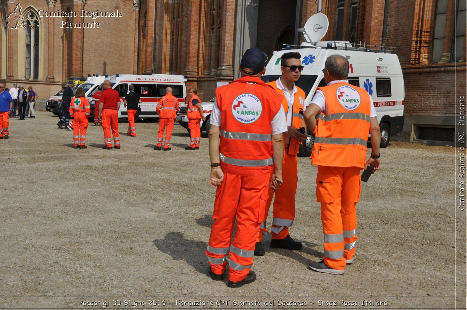 Racconigi 30 Giugno 2016 - Fondazione CRT Giornata del Soccorso - Croce Rossa Italiana- Comitato Regionale del Piemonte