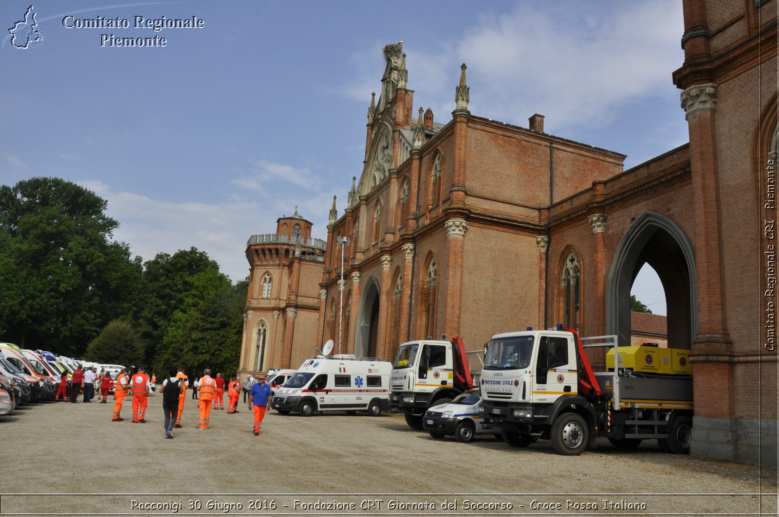 Racconigi 30 Giugno 2016 - Fondazione CRT Giornata del Soccorso - Croce Rossa Italiana- Comitato Regionale del Piemonte