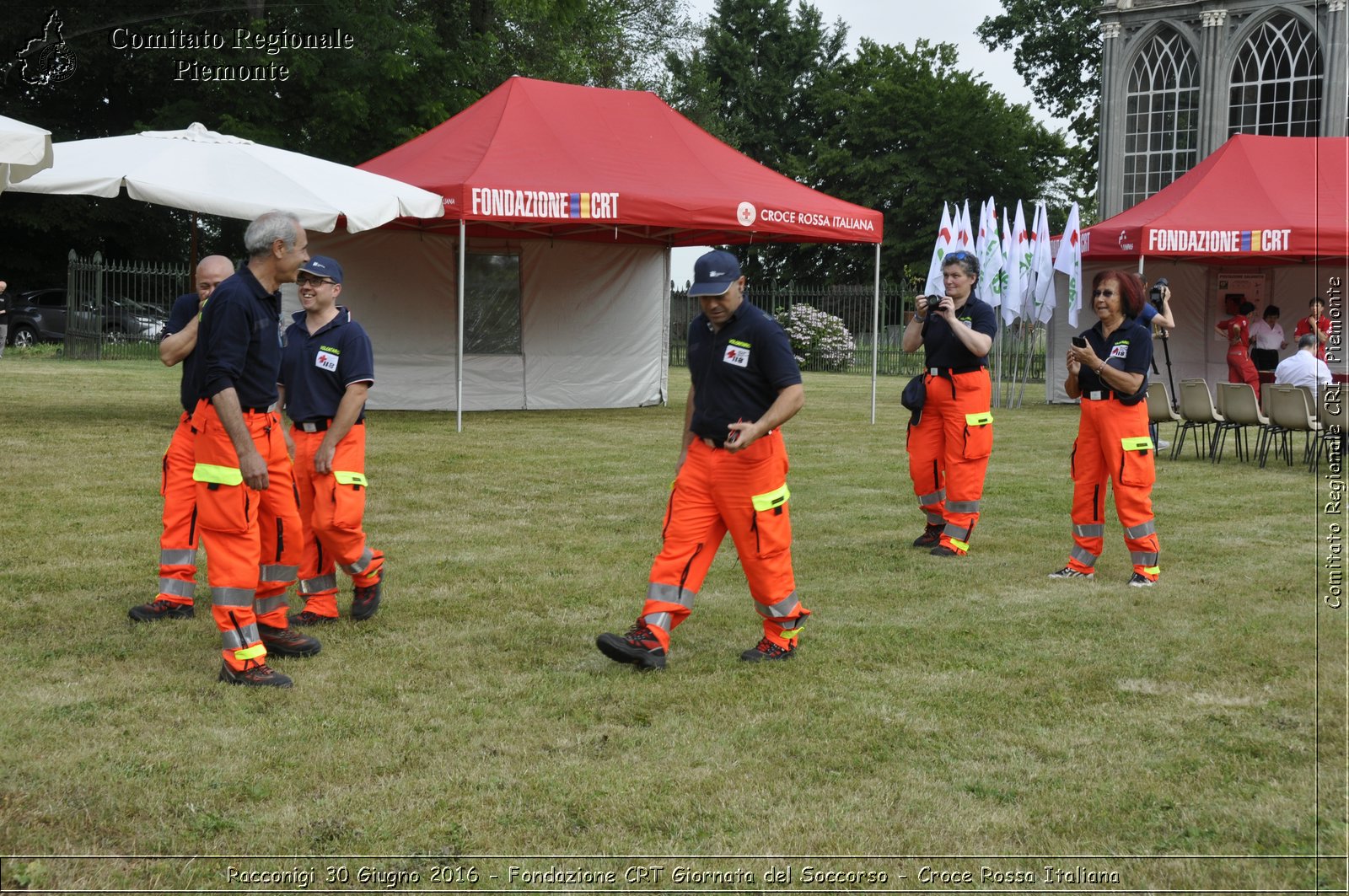 Racconigi 30 Giugno 2016 - Fondazione CRT Giornata del Soccorso - Croce Rossa Italiana- Comitato Regionale del Piemonte