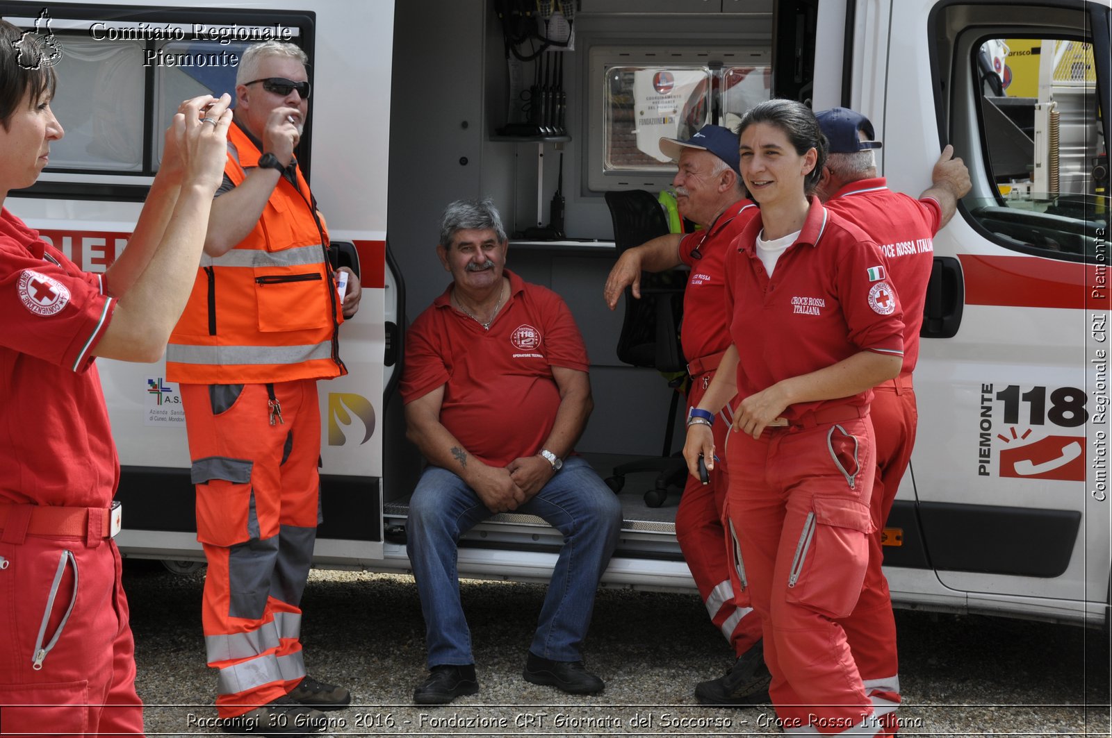 Racconigi 30 Giugno 2016 - Fondazione CRT Giornata del Soccorso - Croce Rossa Italiana- Comitato Regionale del Piemonte