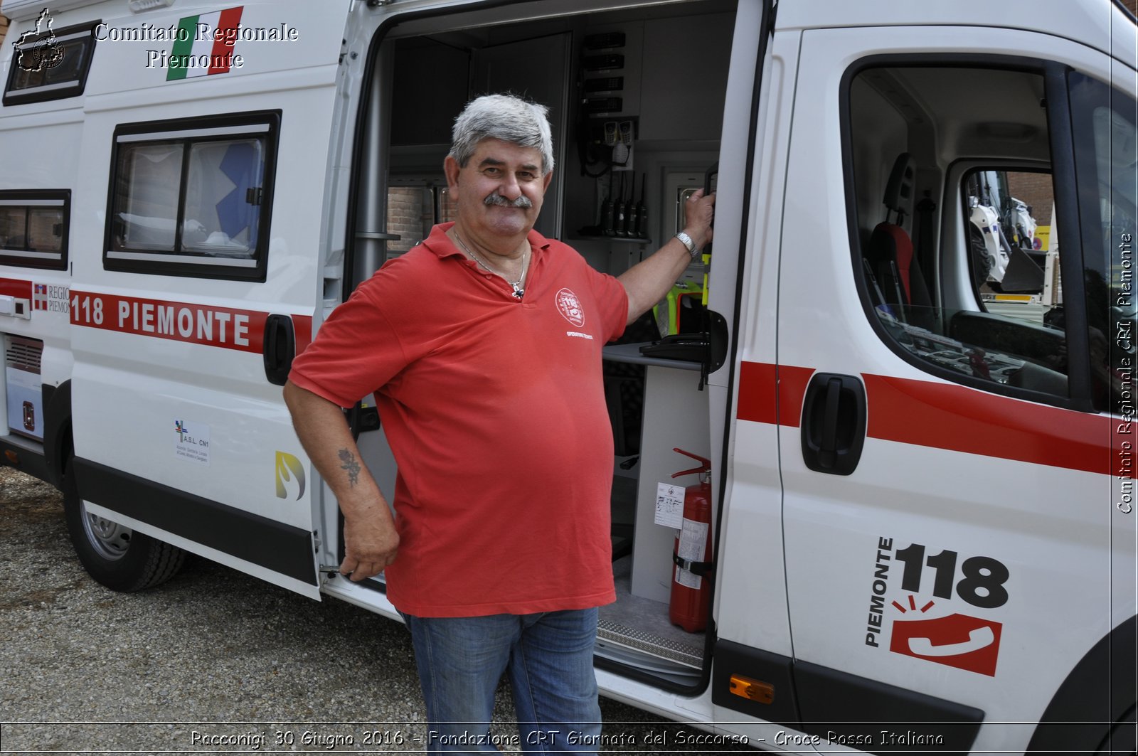 Racconigi 30 Giugno 2016 - Fondazione CRT Giornata del Soccorso - Croce Rossa Italiana- Comitato Regionale del Piemonte