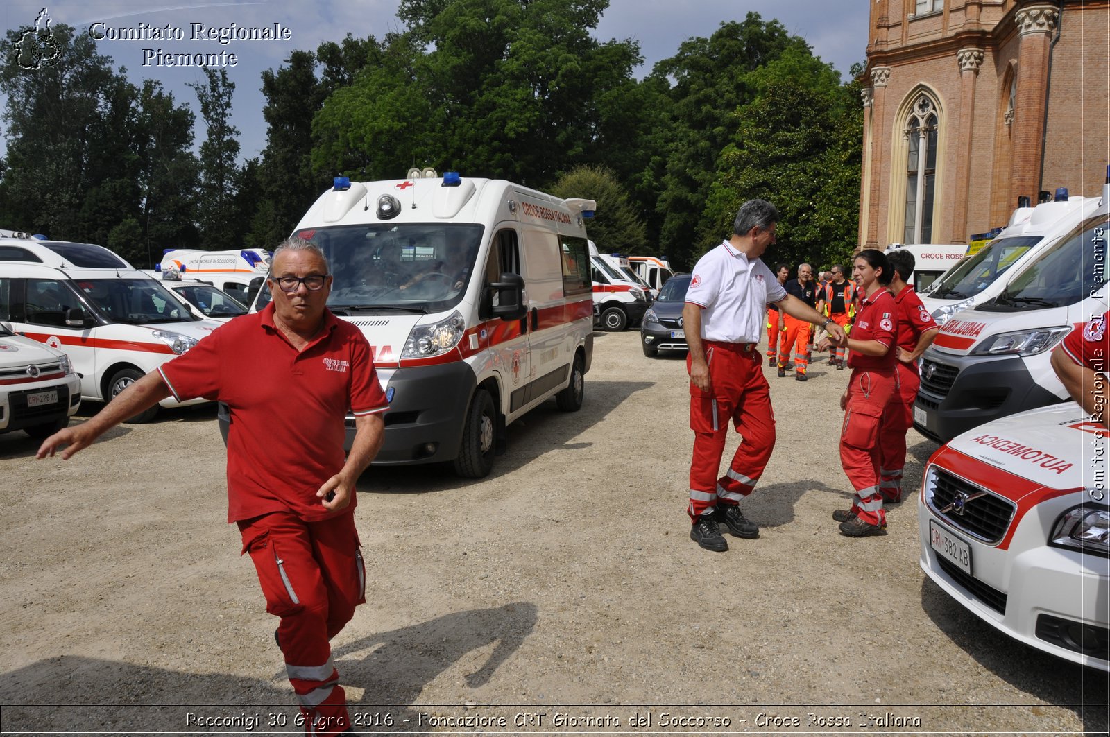 Racconigi 30 Giugno 2016 - Fondazione CRT Giornata del Soccorso - Croce Rossa Italiana- Comitato Regionale del Piemonte