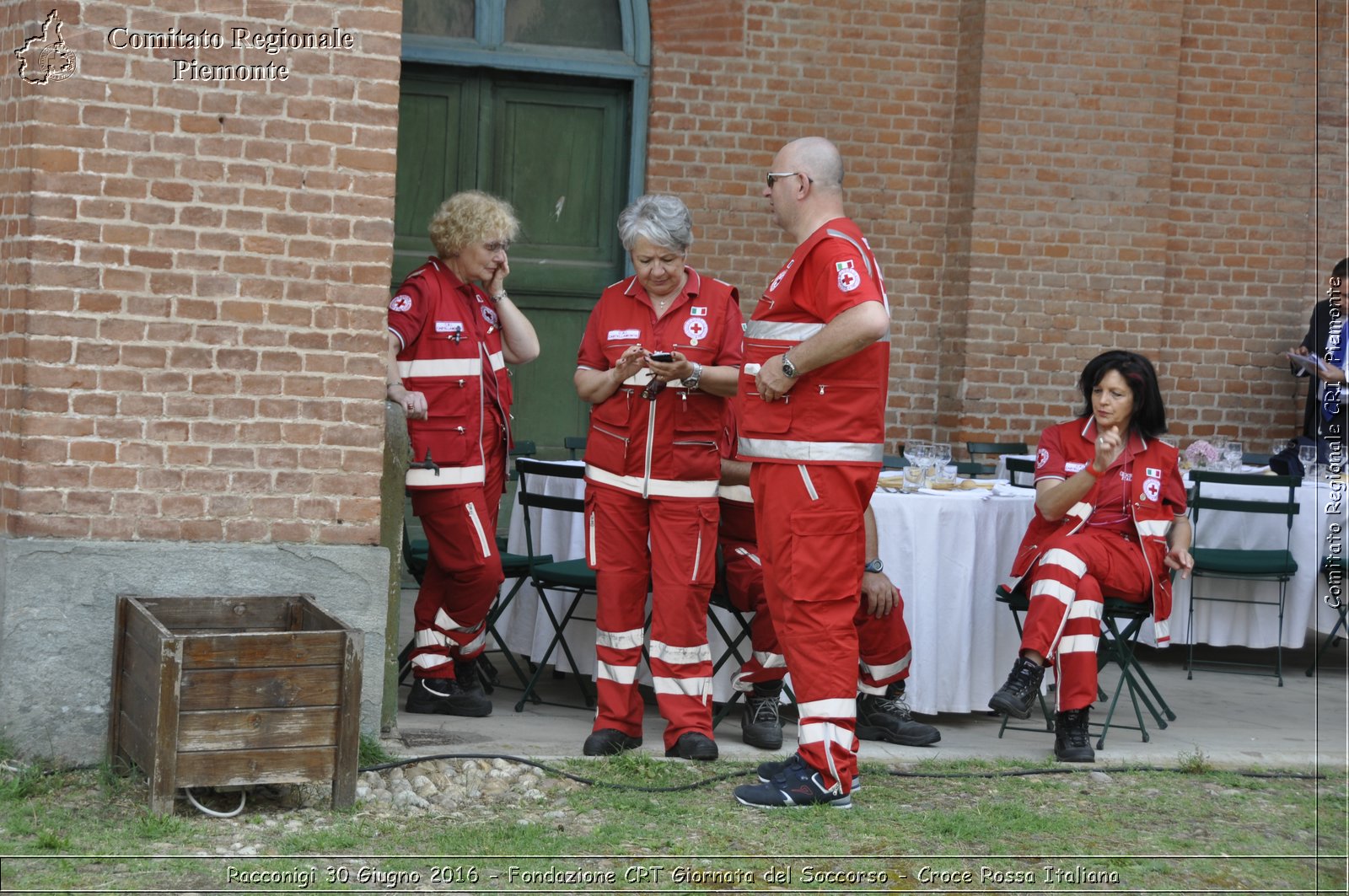 Racconigi 30 Giugno 2016 - Fondazione CRT Giornata del Soccorso - Croce Rossa Italiana- Comitato Regionale del Piemonte