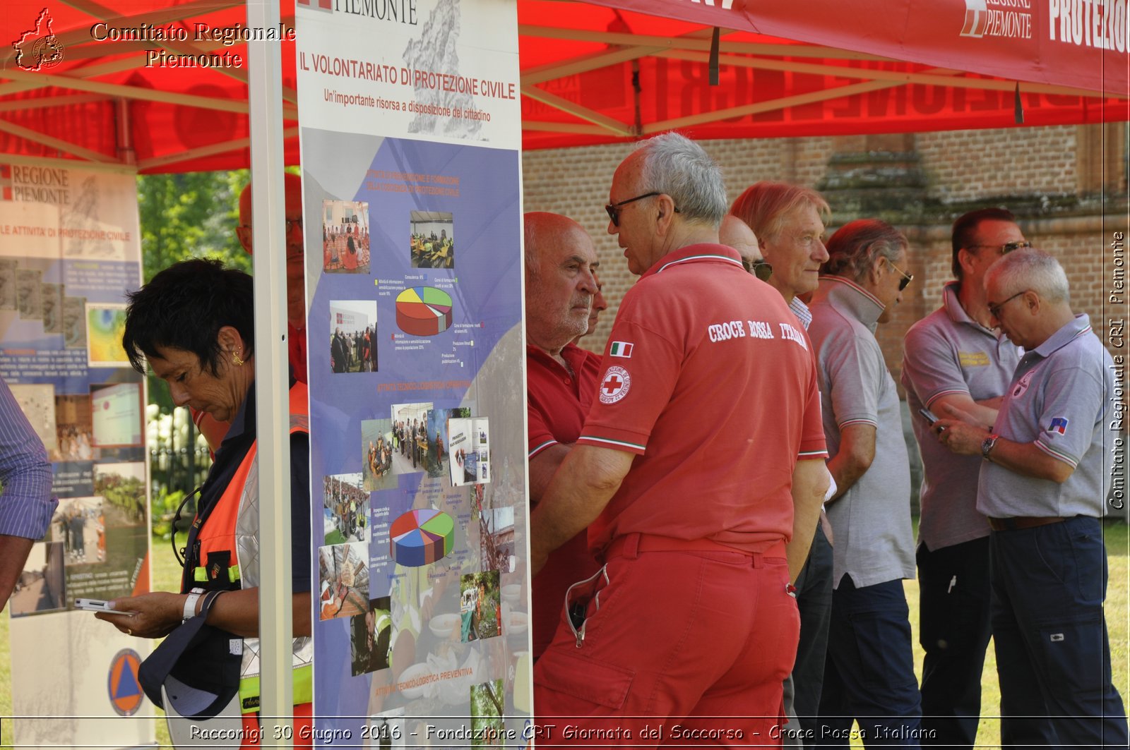 Racconigi 30 Giugno 2016 - Fondazione CRT Giornata del Soccorso - Croce Rossa Italiana- Comitato Regionale del Piemonte