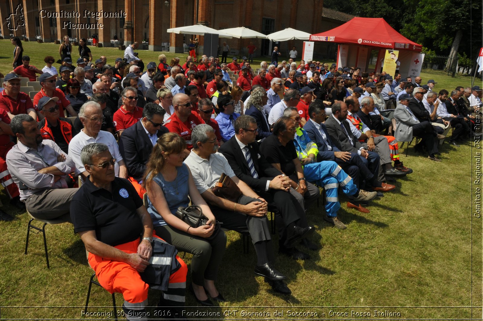 Racconigi 30 Giugno 2016 - Fondazione CRT Giornata del Soccorso - Croce Rossa Italiana- Comitato Regionale del Piemonte