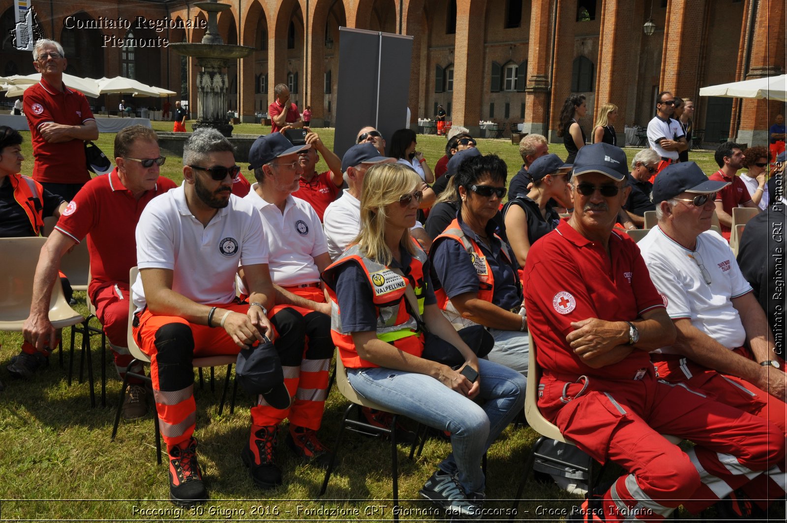 Racconigi 30 Giugno 2016 - Fondazione CRT Giornata del Soccorso - Croce Rossa Italiana- Comitato Regionale del Piemonte