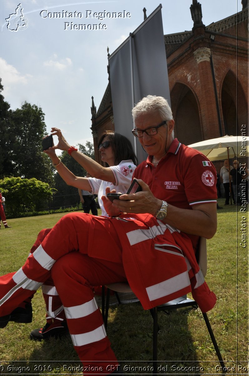 Racconigi 30 Giugno 2016 - Fondazione CRT Giornata del Soccorso - Croce Rossa Italiana- Comitato Regionale del Piemonte