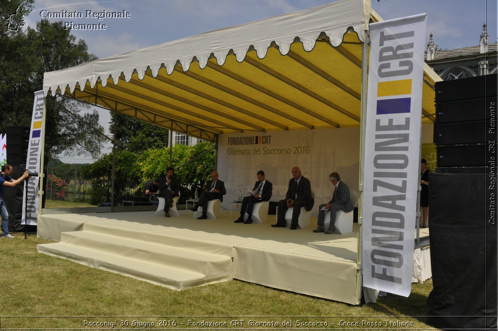 Racconigi 30 Giugno 2016 - Fondazione CRT Giornata del Soccorso - Croce Rossa Italiana- Comitato Regionale del Piemonte