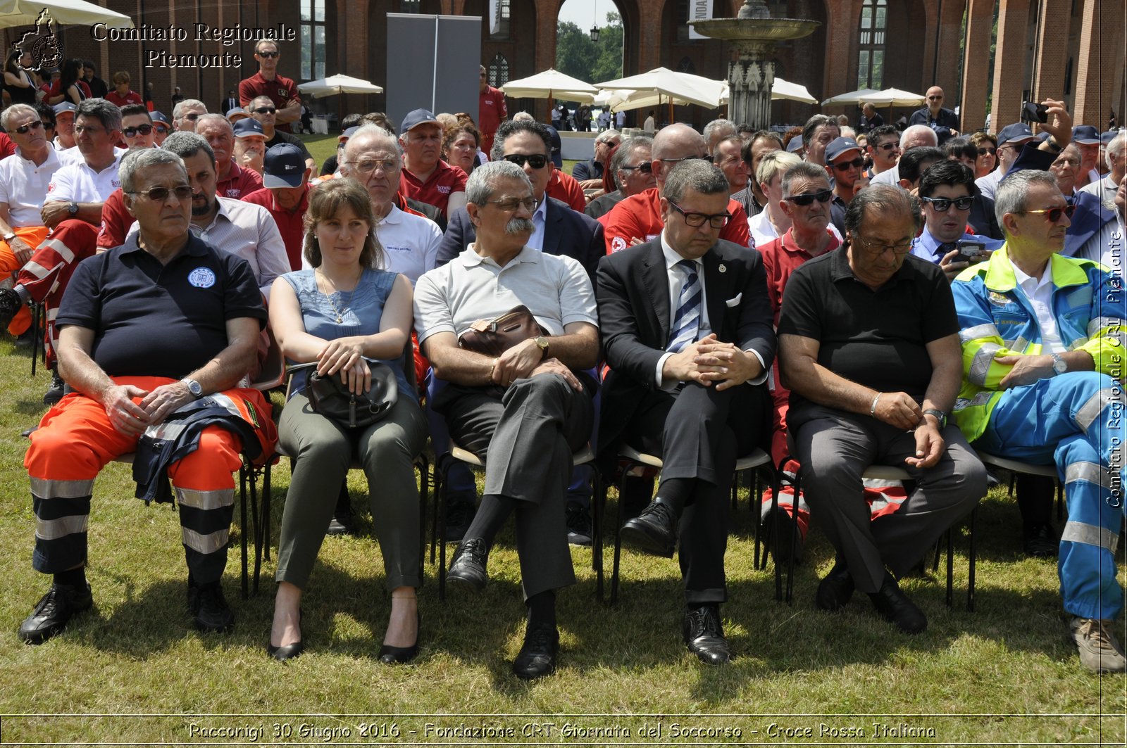 Racconigi 30 Giugno 2016 - Fondazione CRT Giornata del Soccorso - Croce Rossa Italiana- Comitato Regionale del Piemonte