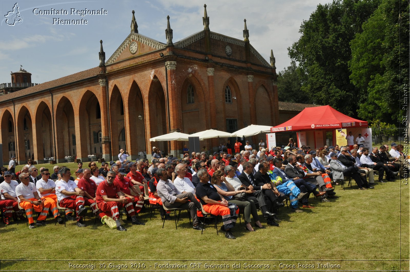 Racconigi 30 Giugno 2016 - Fondazione CRT Giornata del Soccorso - Croce Rossa Italiana- Comitato Regionale del Piemonte