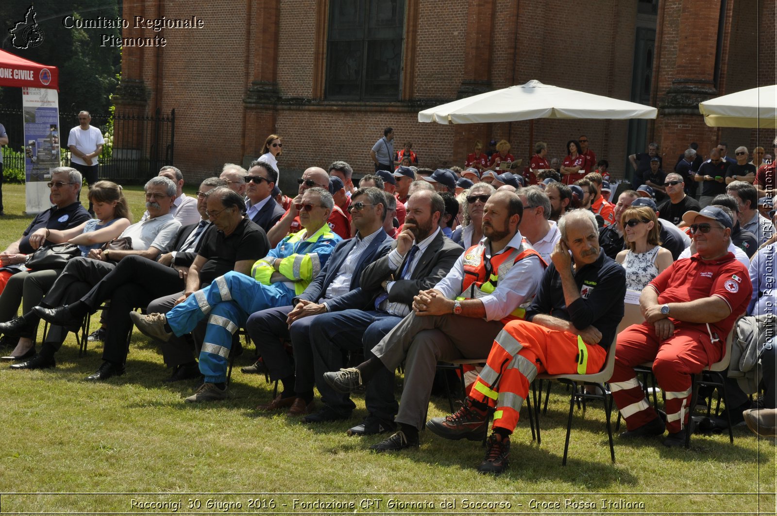 Racconigi 30 Giugno 2016 - Fondazione CRT Giornata del Soccorso - Croce Rossa Italiana- Comitato Regionale del Piemonte