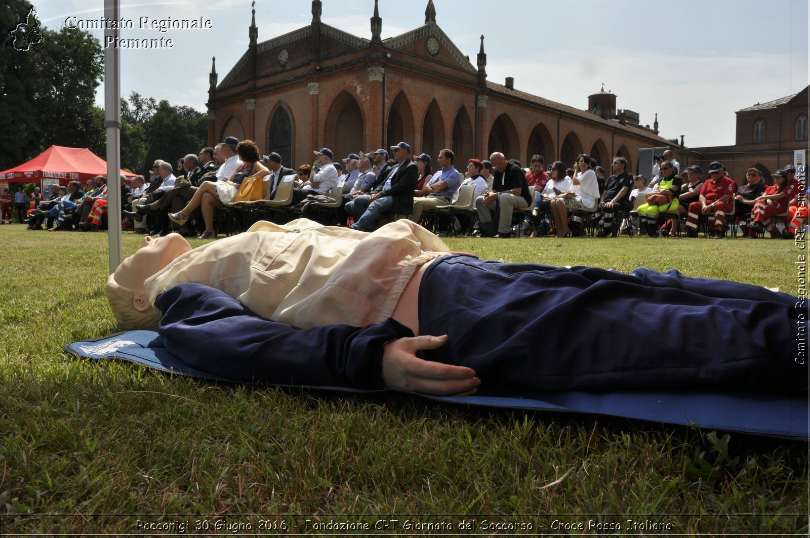 Racconigi 30 Giugno 2016 - Fondazione CRT Giornata del Soccorso - Croce Rossa Italiana- Comitato Regionale del Piemonte