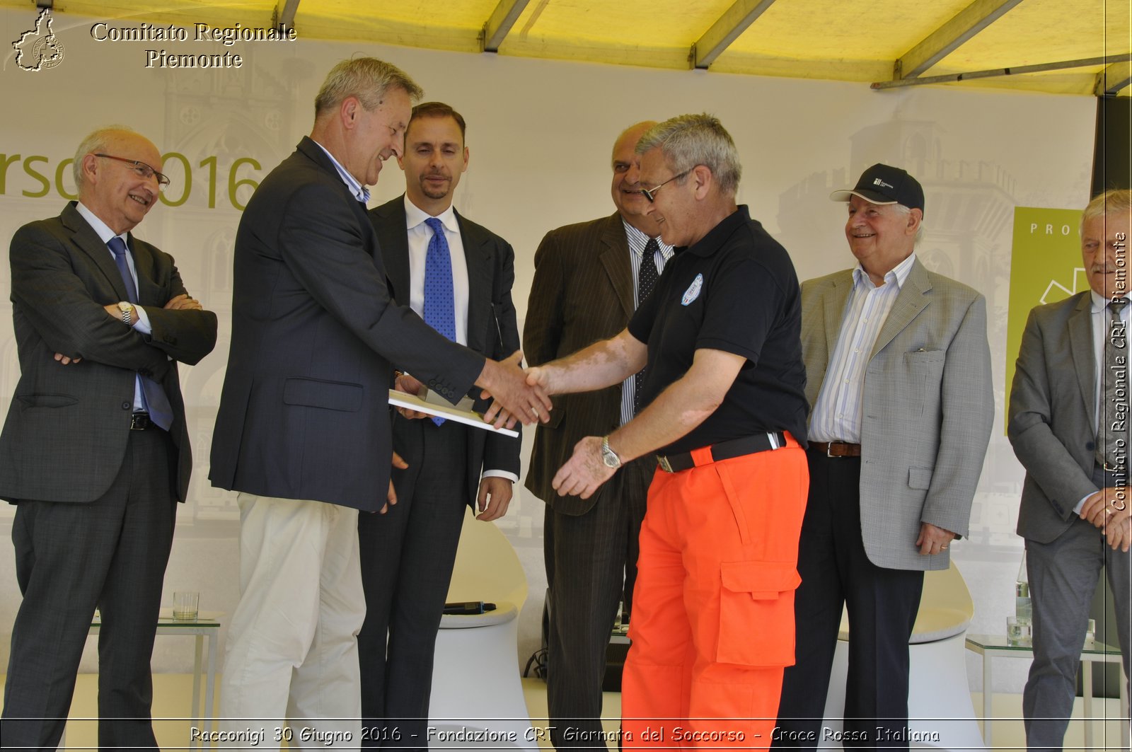 Racconigi 30 Giugno 2016 - Fondazione CRT Giornata del Soccorso - Croce Rossa Italiana- Comitato Regionale del Piemonte