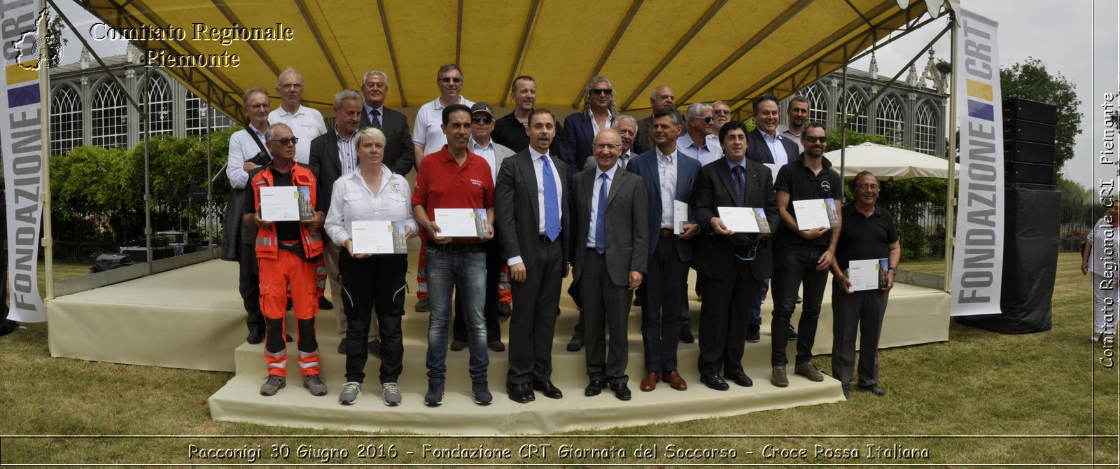 Racconigi 30 Giugno 2016 - Fondazione CRT Giornata del Soccorso - Croce Rossa Italiana- Comitato Regionale del Piemonte