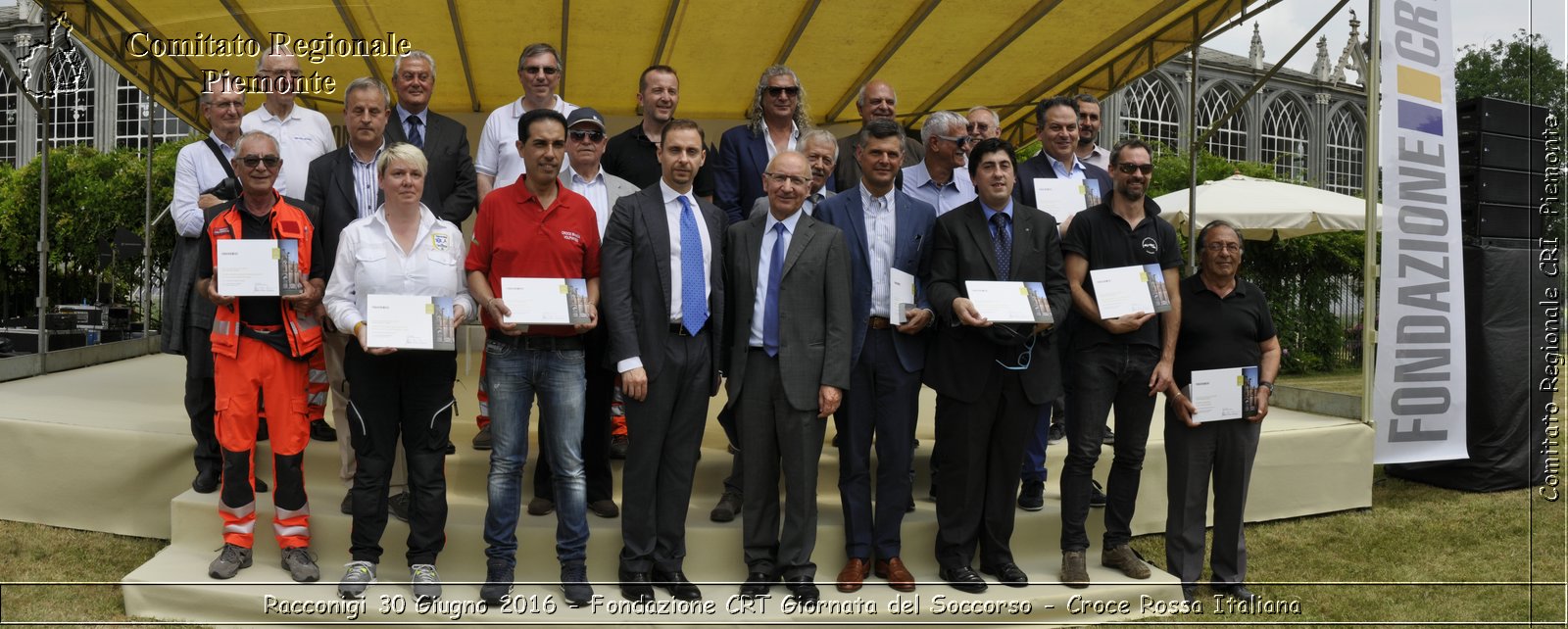 Racconigi 30 Giugno 2016 - Fondazione CRT Giornata del Soccorso - Croce Rossa Italiana- Comitato Regionale del Piemonte