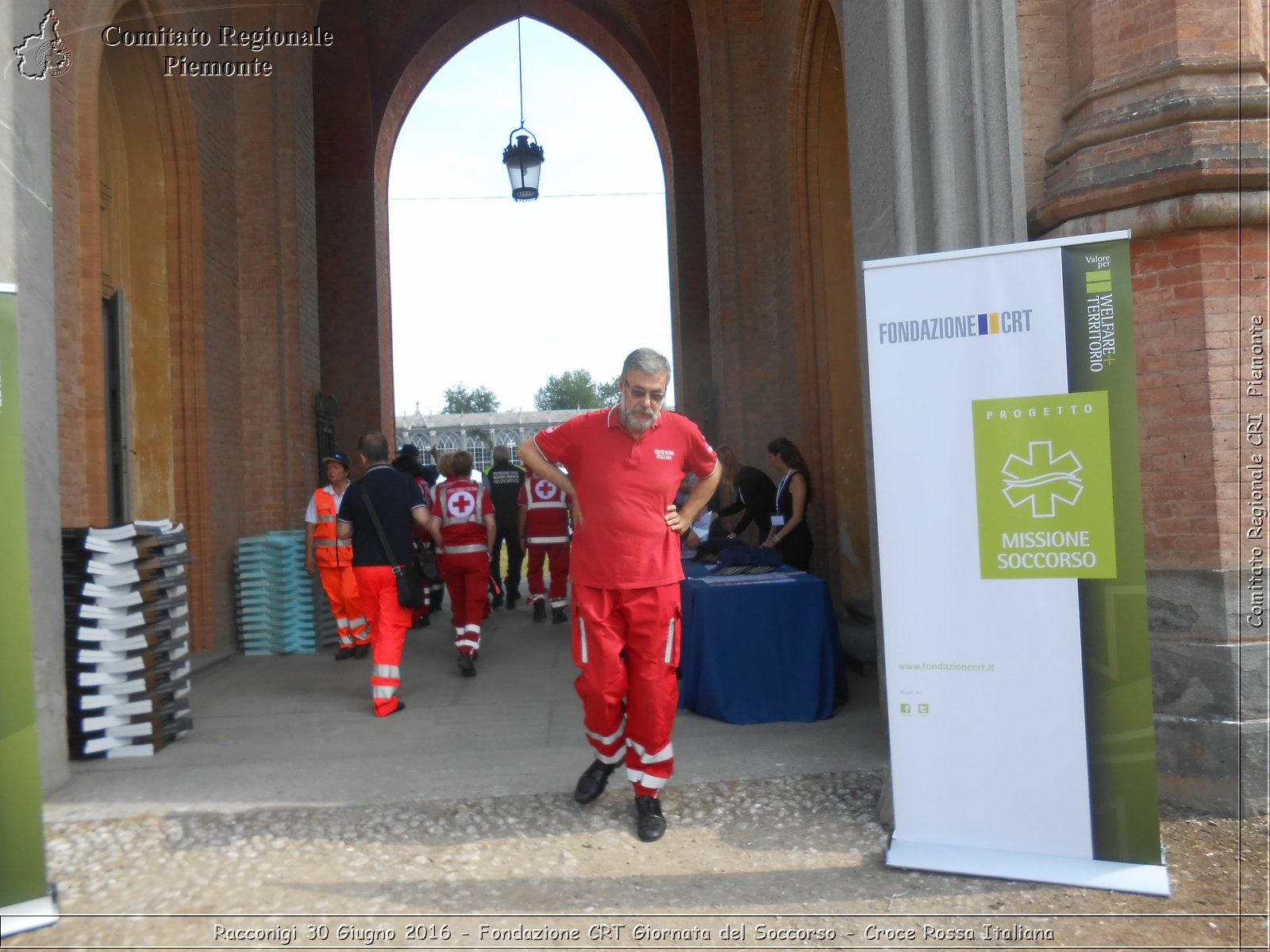 Racconigi 30 Giugno 2016 - Fondazione CRT Giornata del Soccorso - Croce Rossa Italiana- Comitato Regionale del Piemonte