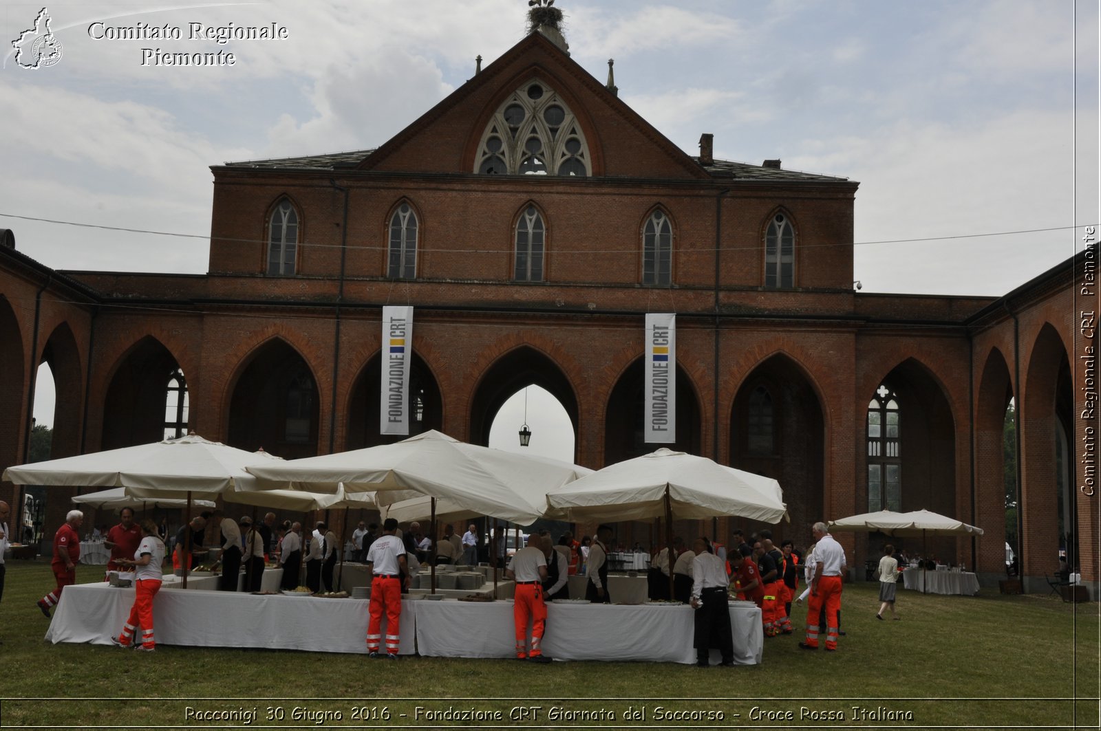 Racconigi 30 Giugno 2016 - Fondazione CRT Giornata del Soccorso - Croce Rossa Italiana- Comitato Regionale del Piemonte