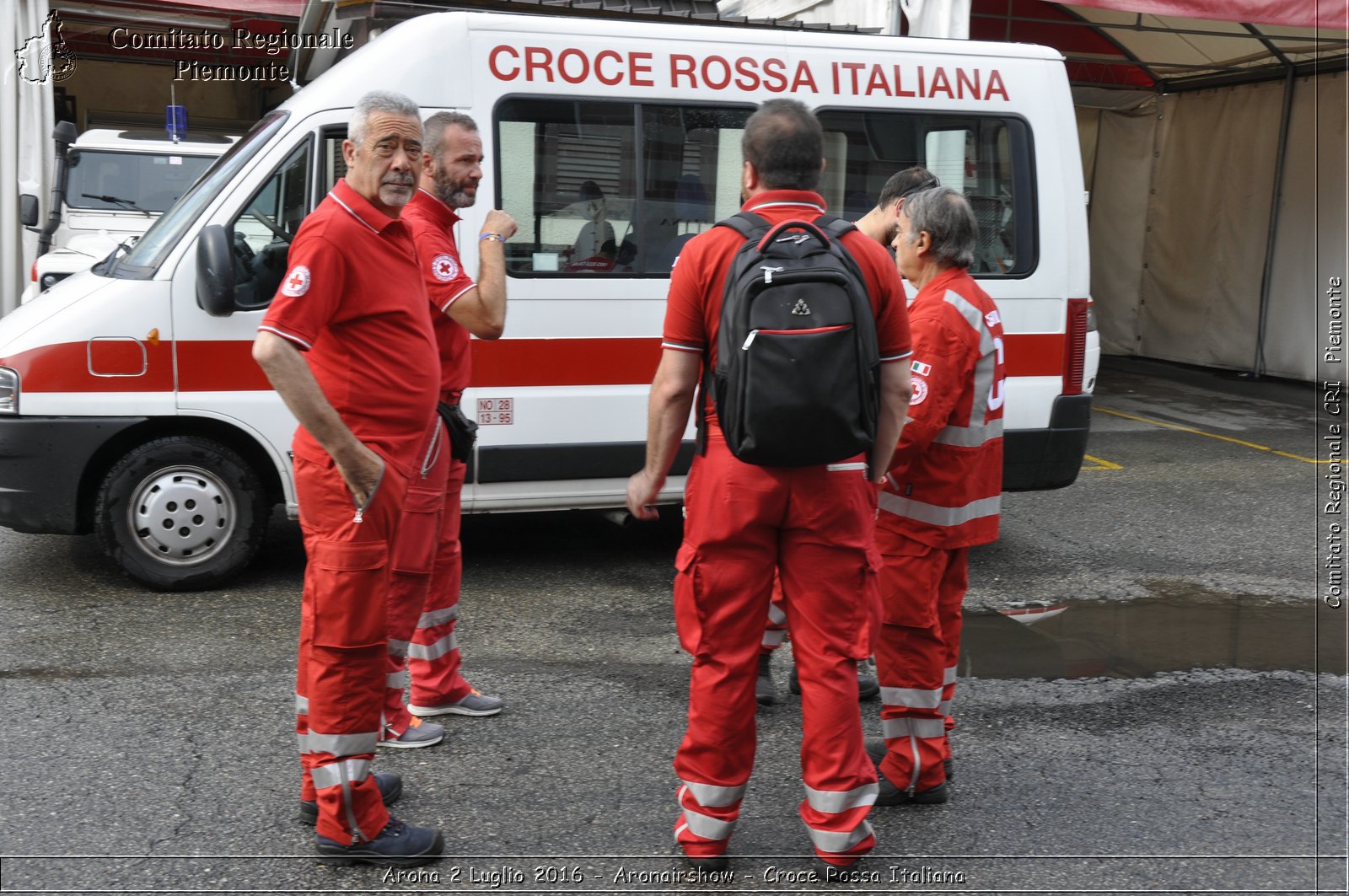 Arona 2 Luglio 2016 - Aronairshow - Croce Rossa Italiana- Comitato Regionale del Piemonte