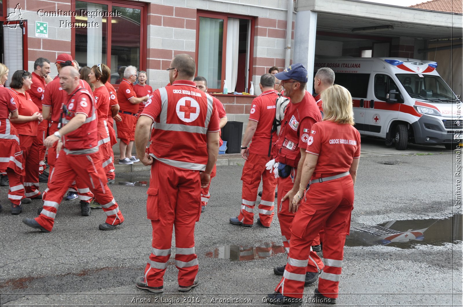 Arona 2 Luglio 2016 - Aronairshow - Croce Rossa Italiana- Comitato Regionale del Piemonte