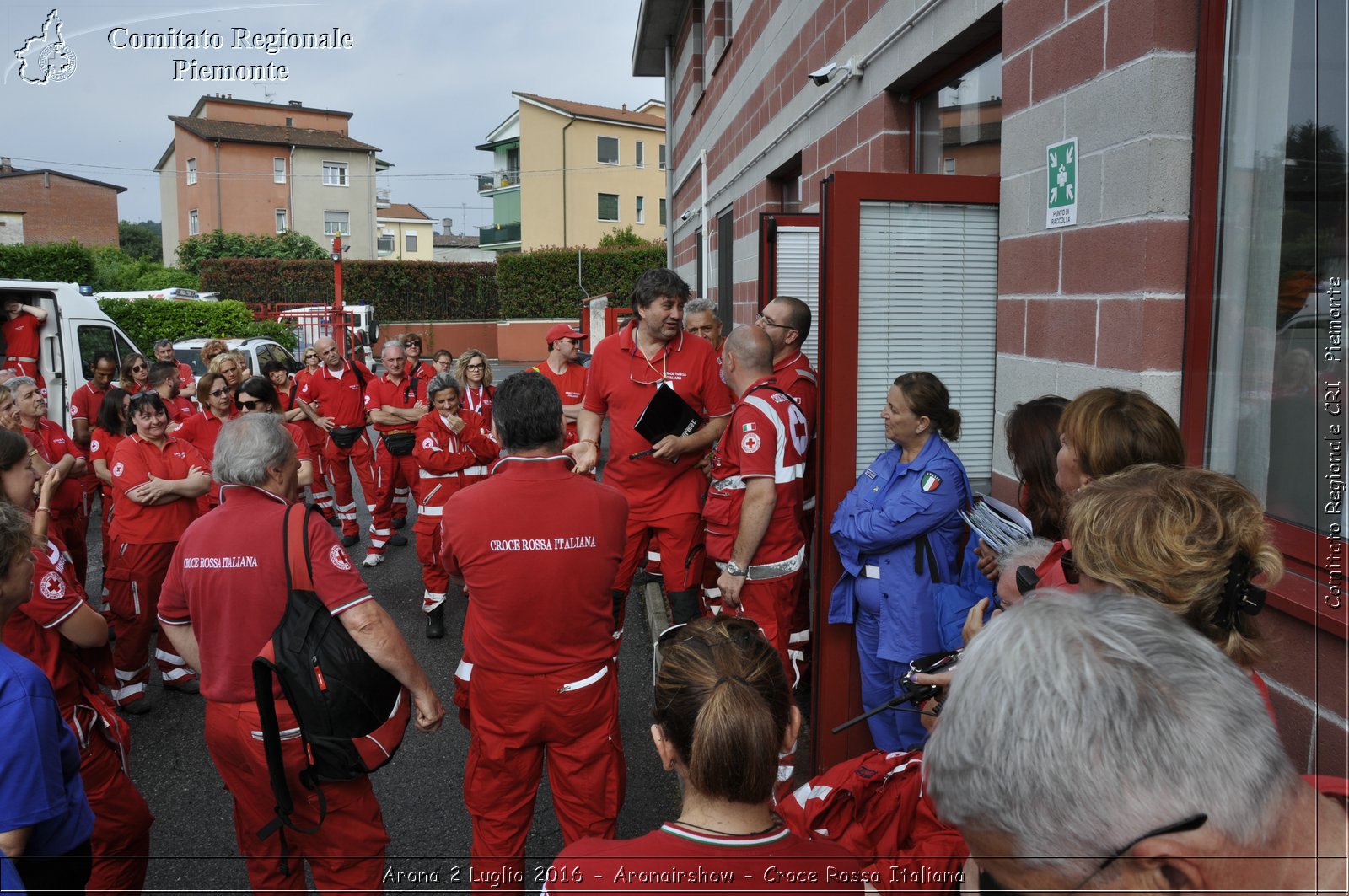 Arona 2 Luglio 2016 - Aronairshow - Croce Rossa Italiana- Comitato Regionale del Piemonte