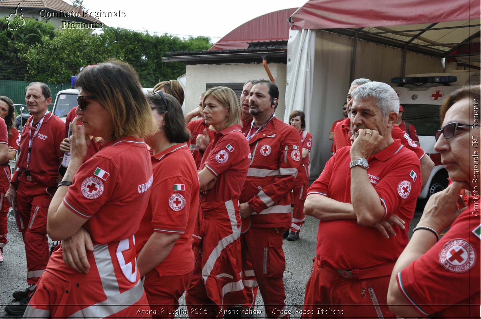 Arona 2 Luglio 2016 - Aronairshow - Croce Rossa Italiana- Comitato Regionale del Piemonte