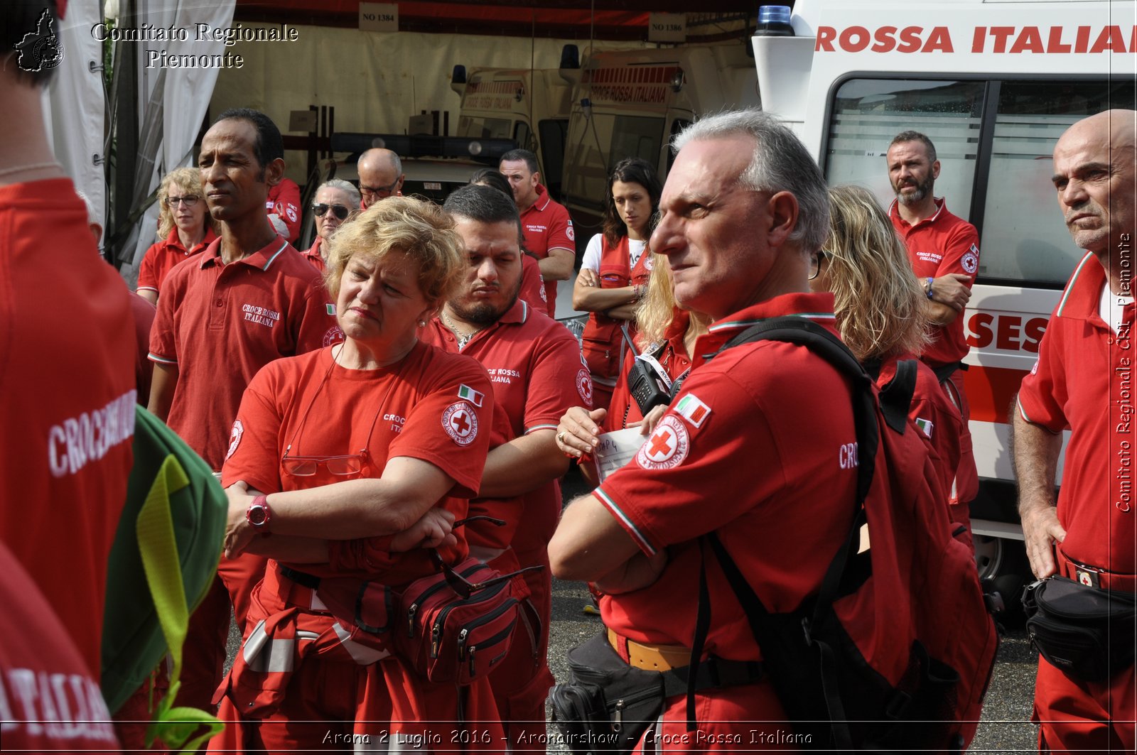 Arona 2 Luglio 2016 - Aronairshow - Croce Rossa Italiana- Comitato Regionale del Piemonte