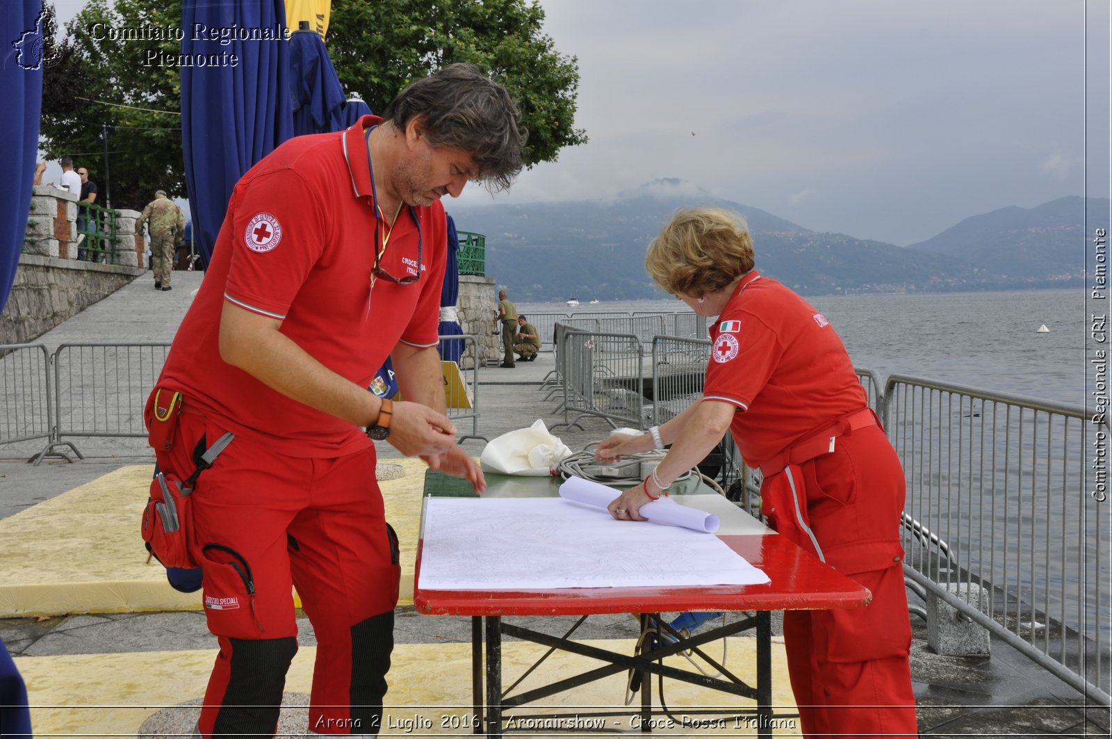 Arona 2 Luglio 2016 - Aronairshow - Croce Rossa Italiana- Comitato Regionale del Piemonte