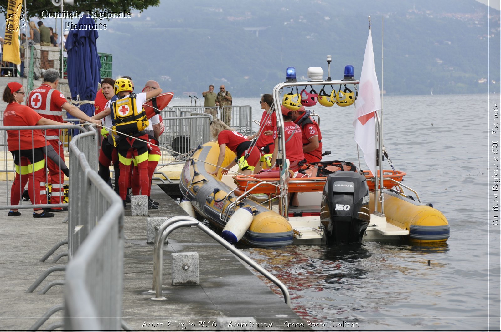 Arona 2 Luglio 2016 - Aronairshow - Croce Rossa Italiana- Comitato Regionale del Piemonte