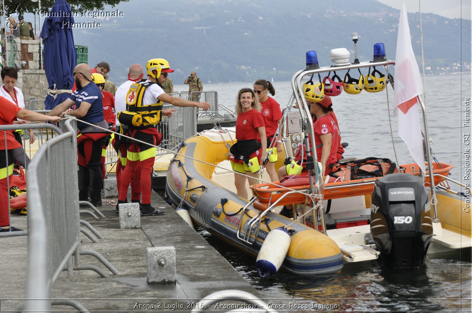 Arona 2 Luglio 2016 - Aronairshow - Croce Rossa Italiana- Comitato Regionale del Piemonte