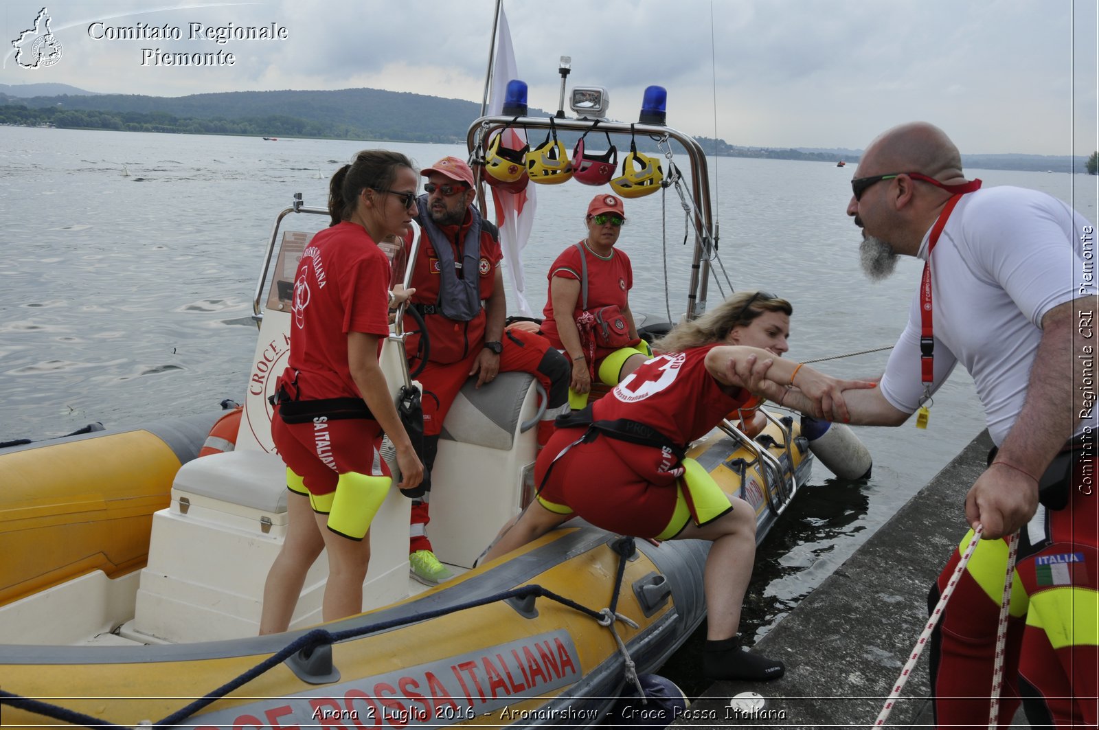 Arona 2 Luglio 2016 - Aronairshow - Croce Rossa Italiana- Comitato Regionale del Piemonte