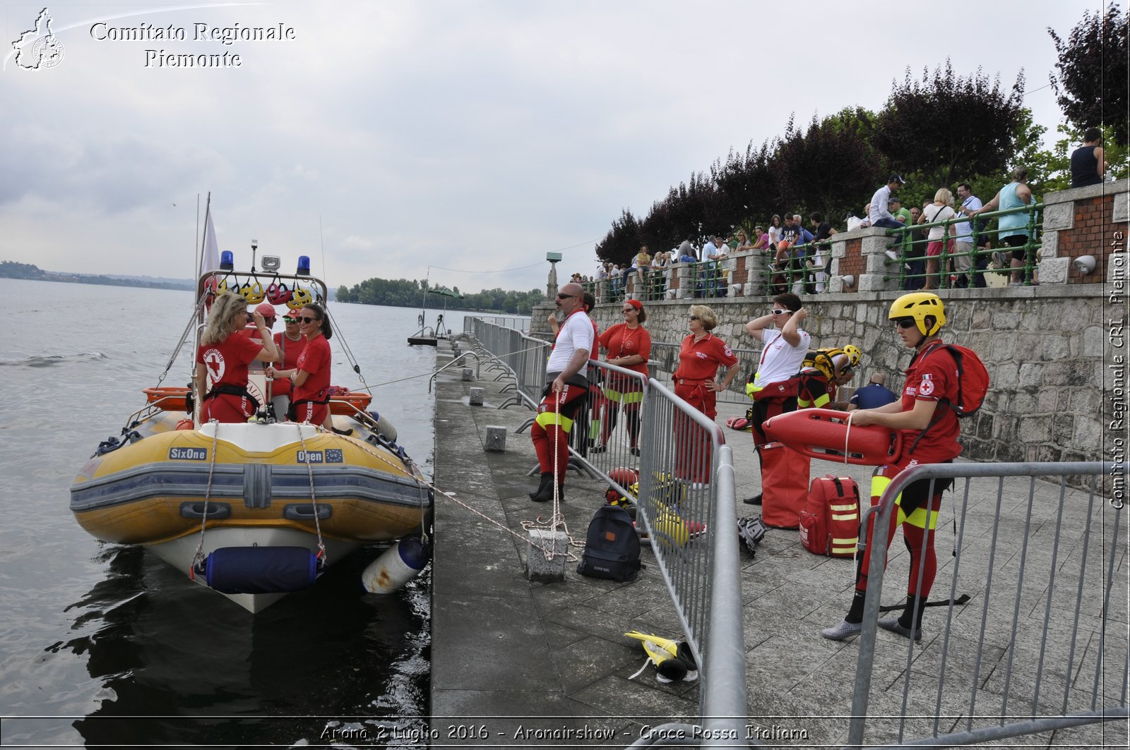 Arona 2 Luglio 2016 - Aronairshow - Croce Rossa Italiana- Comitato Regionale del Piemonte