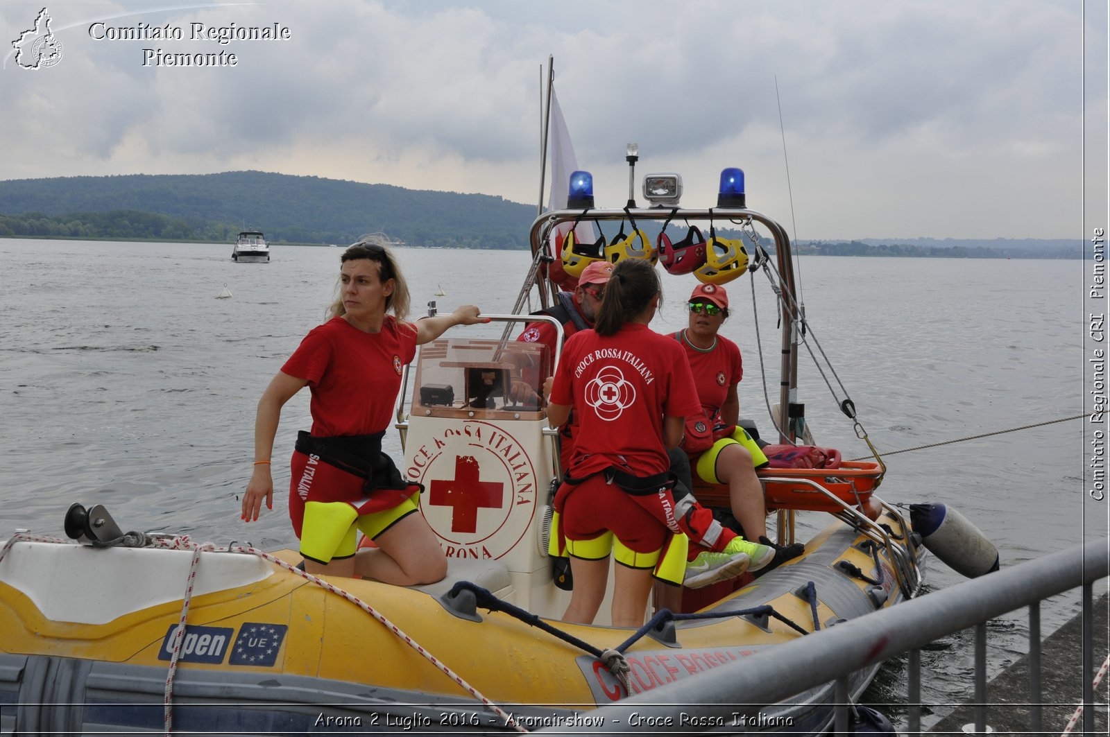 Arona 2 Luglio 2016 - Aronairshow - Croce Rossa Italiana- Comitato Regionale del Piemonte