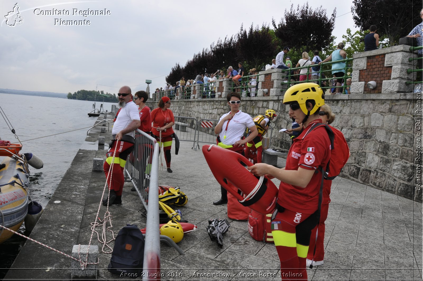 Arona 2 Luglio 2016 - Aronairshow - Croce Rossa Italiana- Comitato Regionale del Piemonte