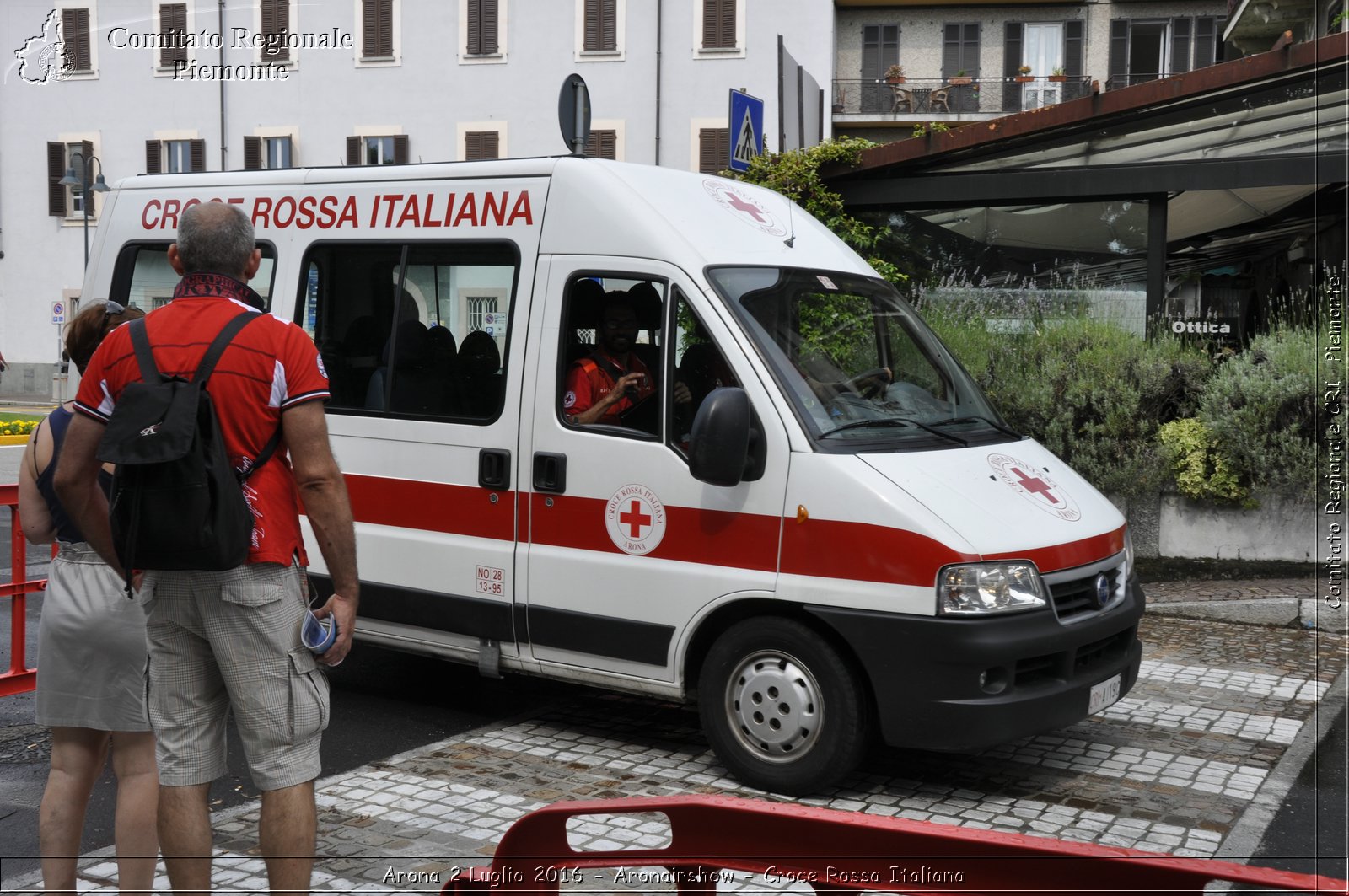 Arona 2 Luglio 2016 - Aronairshow - Croce Rossa Italiana- Comitato Regionale del Piemonte