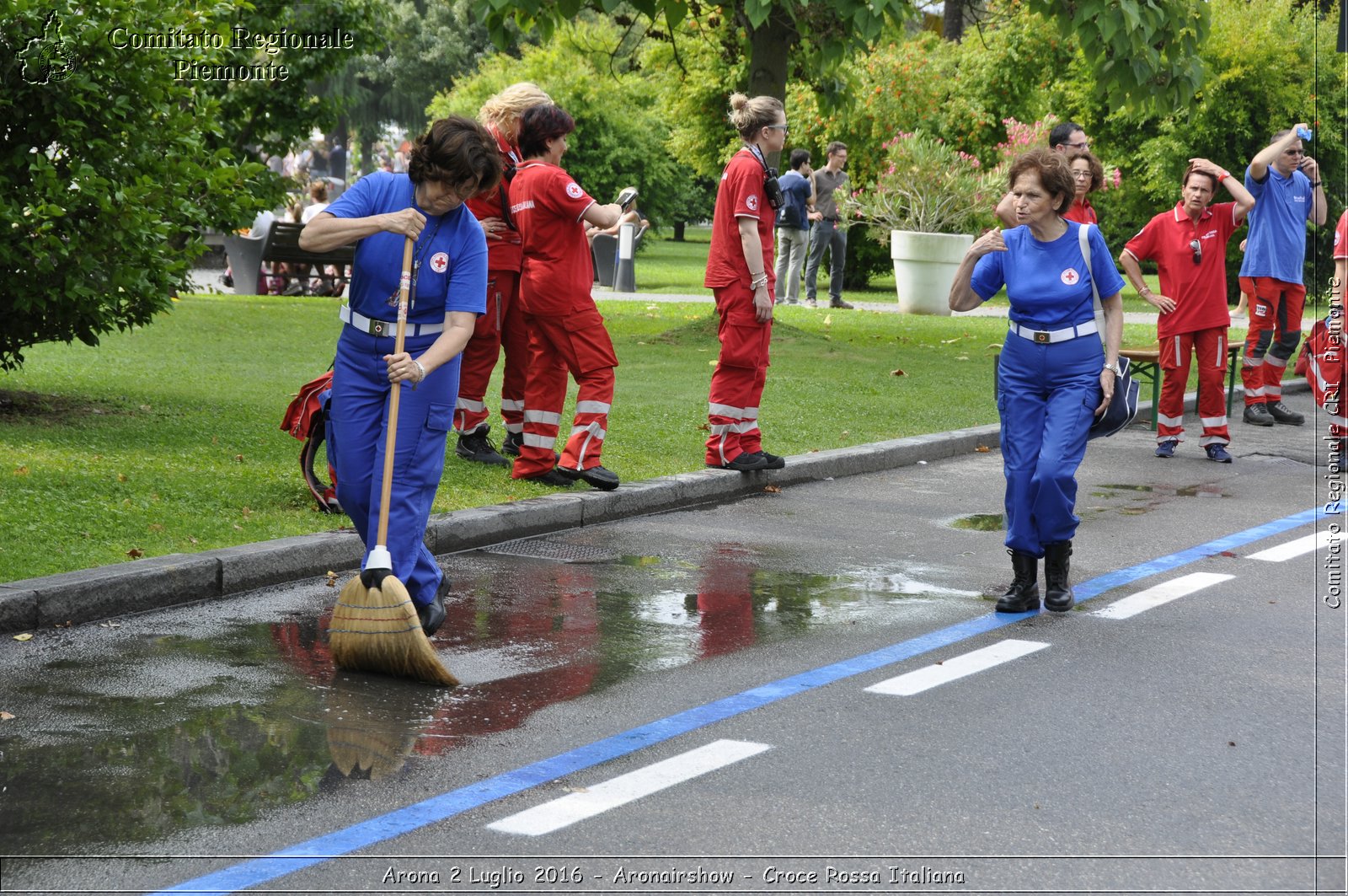 Arona 2 Luglio 2016 - Aronairshow - Croce Rossa Italiana- Comitato Regionale del Piemonte